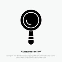 Search Construction Building solid Glyph Icon vector