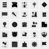 25 Universal Business Icons Vector Creative Icon Illustration to use in web and Mobile Related project