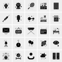 25 Universal Business Icons Vector Creative Icon Illustration to use in web and Mobile Related project