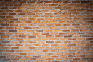 Aged grunge brick wall texture background photo