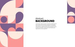 Geometric Mosaic background. Vector illustration