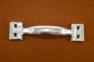 Isolated metal handle photo