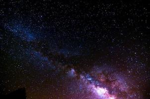 Starry night view photo
