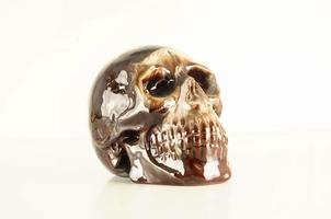 Gemstone skull shaped miniature photo