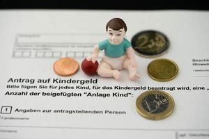 Children cost a lot of money. There is some support from the state through child benefit photo