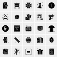 25 Universal Business Icons Vector Creative Icon Illustration to use in web and Mobile Related project