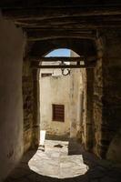 paisajes urbanos de la ciudad de naxos foto