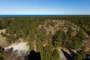 vistas primaverales desde la isla hiiumaa foto