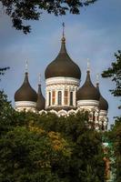 Old Town of Tallinn in Summer photo