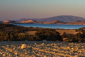 paisajes de micro cícladas, grecia foto