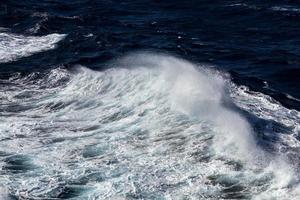 Waves in the Mediterranean Sea photo