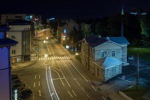 casco antiguo de tallin en verano foto