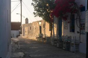 estilo de vida en las islas de grecia foto