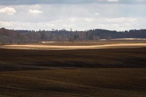 Spring Landscapes With Clouds photo