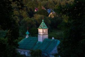 Ukmerge Old City in Summer Evening photo