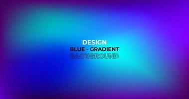 Blue Color Gradient Background. Soft Abstract Art. vector