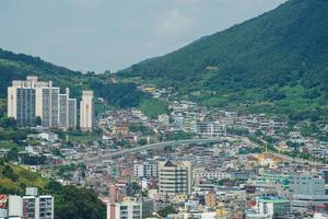 paisaje de yeosu, provincia de jeolla del sur, corea foto