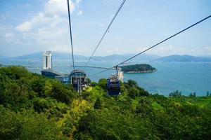 Landscape of Yeosu, South Jeolla Province, Korea photo