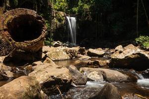 Long exposure of waterfalls at Mount Tambourine QLD photo