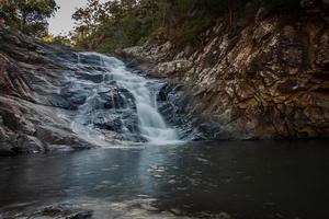 Long exposure of waterfalls at Mount Tambourine QLD photo