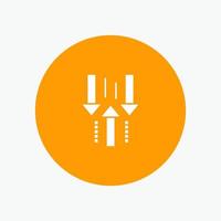 Arrow Down Up Upload Download vector