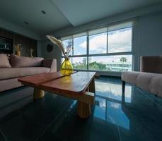 table in a room with modern design, mexico guadalajara photo