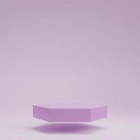 3d rendering display product abstract minimal scene with geometric podium platform. stand for cosmetic products. Stage showcase on pedestal 3d studio. photo