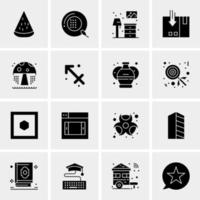 16 Universal Business Icons Vector Creative Icon Illustration to use in web and Mobile Related project