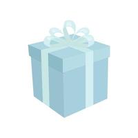 Gift box isolated vector illustration graphic