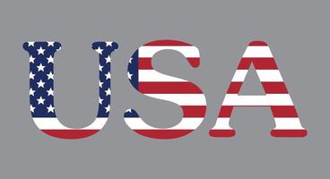 Vector USA Flag. American Flag Symbol.Icon For Website Or Mobile App