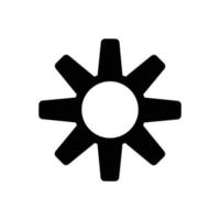 Gear or settings vector icon