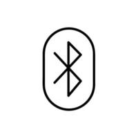 Bluetooth vector icon