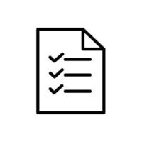 Check list vector icon