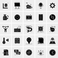 25 Universal Business Icons Vector Creative Icon Illustration to use in web and Mobile Related project