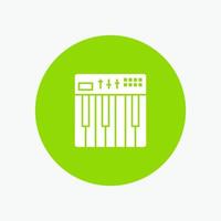 Controller Hardware Keyboard Midi Music vector