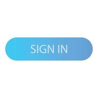 Sign in button icon, isometric style vector