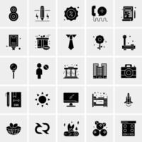 25 Universal Business Icons Vector Creative Icon Illustration to use in web and Mobile Related project