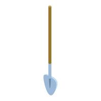 Home shovel icon, isometric style vector