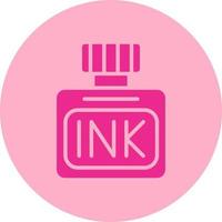 Ink Bottle Vector Icon