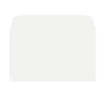 Blank envelope icon, realistic style vector