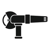 Grinder machine icon simple vector. Saw tool vector