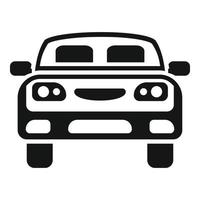 icono de reparación de automóviles vector simple. auto servicio