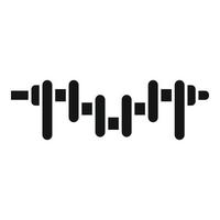 Crankshaft icon simple vector. Car piston vector