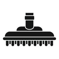 Brush service icon simple vector. Pool cleaning vector