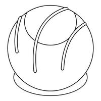 Bakery icon , outline style vector