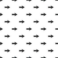 Right paper arrow pattern, simple style vector