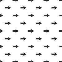 Right paper arrow pattern, simple style vector