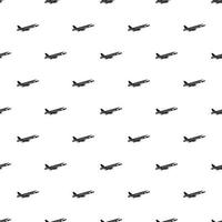 Passenger airliner pattern, simple style vector