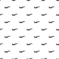 Passenger airliner pattern, simple style vector