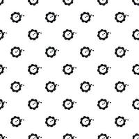 Flower s,ler pattern, simple style vector